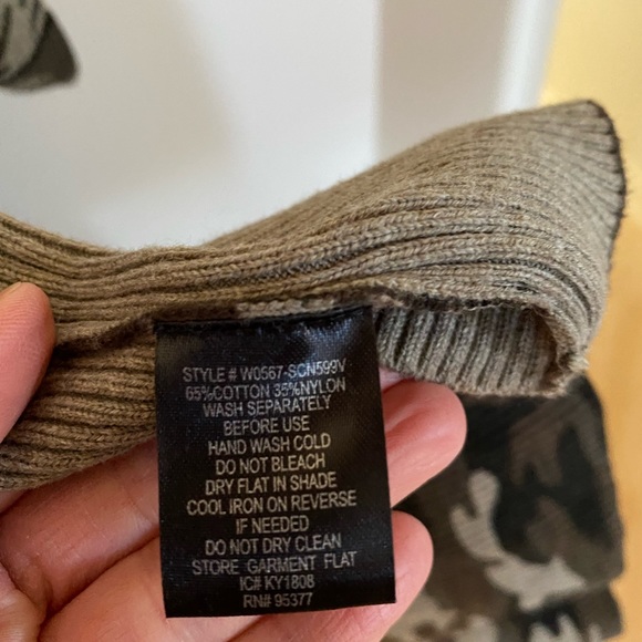 Sanctuary Camo Open Front Long Sleeve Hooded Cardigan Sweater Size Small - Picture 6 of 9